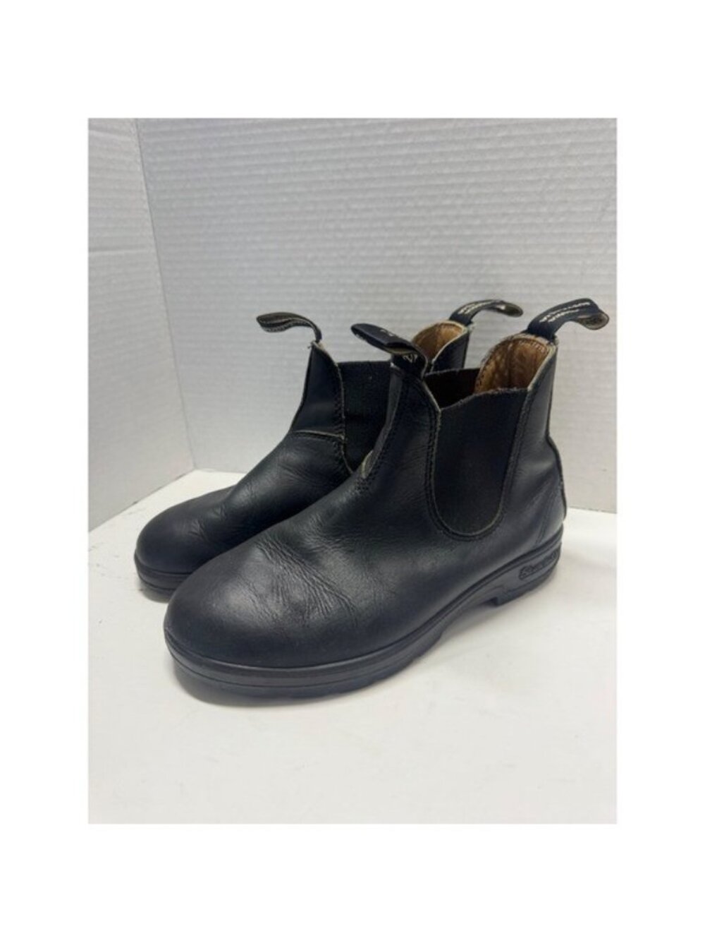 Blundstone 510 Original Chelsea Boots Black Leather Mens 5.5 Womens 7.5 AU 4.5